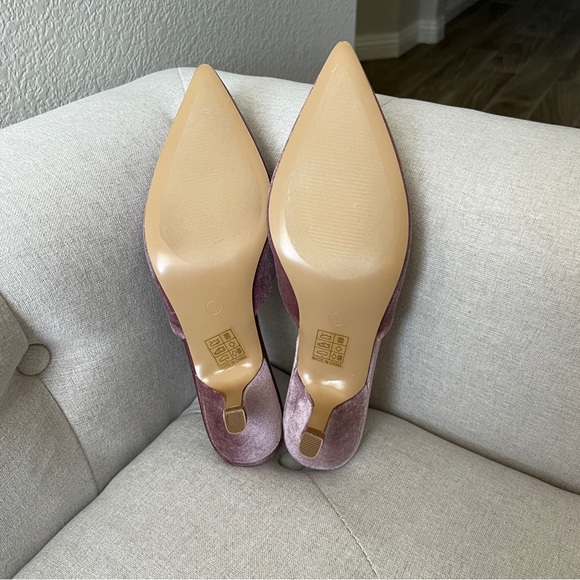 Journee Collection NIB Rishie Kitten Velvet Heels. SIZE 10 - Picture 11 of 13